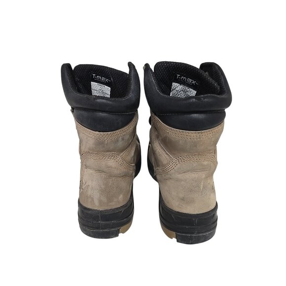 Dakota Men's 6" Quad Basic Steel Toe Composite Plate Work Boots 8006 Tan 7.5M - Picture 3 of 7